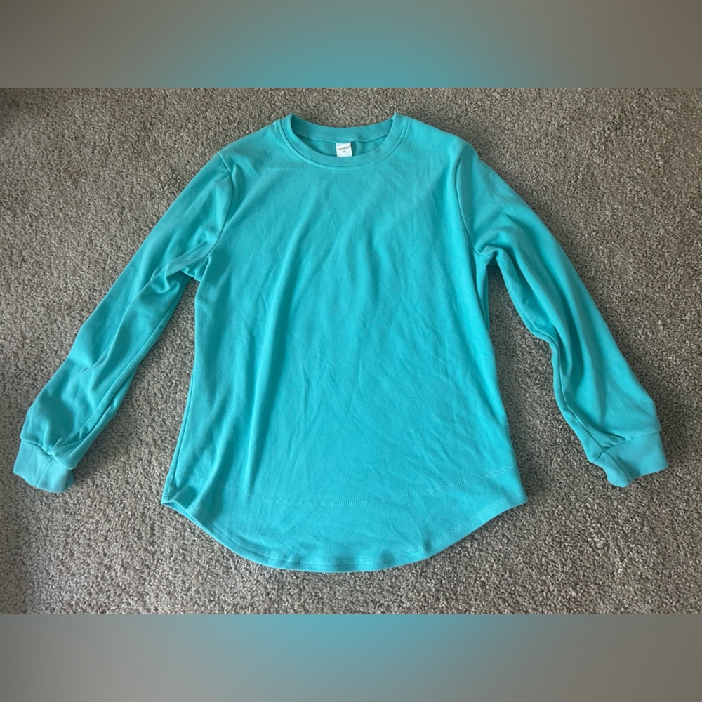 Turquoise Long Sleeve Shirt